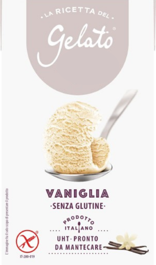 préparation glace artisanale prête à l'emploi saveur vanille Brique de 1L de préparation glace artisanale prête à l'emploi saveur vanille